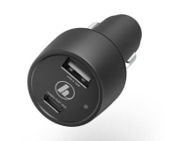 Hama ŁADOWARKA Samochodowa HAMA 1xUSB-C 1xUSB PD 30W czarna # - 1463522 - zdjęcie 1